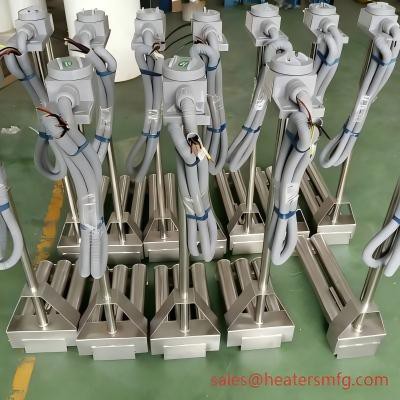 मध्य पूर्वी ग्राहक 100 पीसी टाइटेनियम विसर्जन हीटर तैयार हैं